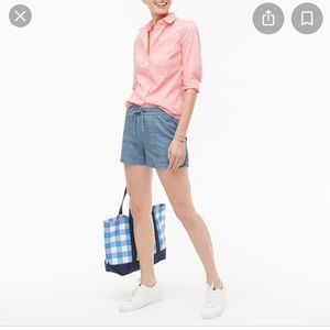 J.Crew Chambray Drawstring Short
